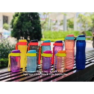 Tupperware - bình nước eco bottle gen ii đủ size - đủ màu