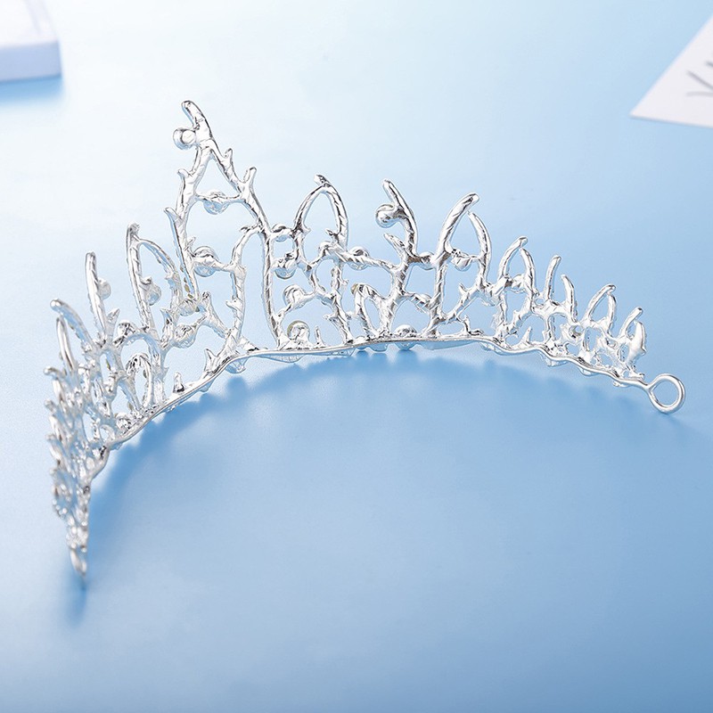 Vương miện đính đá cài tóc trang trí cô dâu