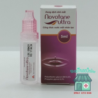 Dung dịch nhỏ mắt Novotane Ultra 5ml