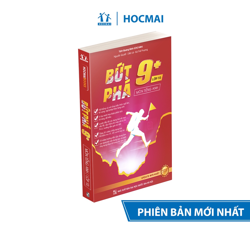 Sách - Bứt phá 9+ môn Tiếng anh lớp 10