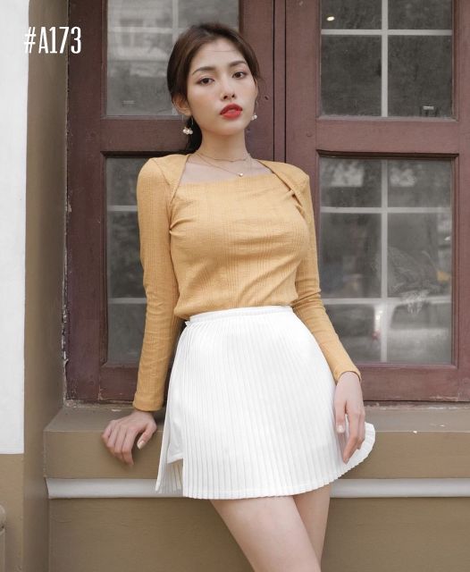 [HOT TREND] CHÂN VÁY DẬP LI (có lớp lót trong) | BigBuy360 - bigbuy360.vn