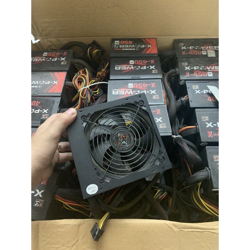 Nguồn Xigmatek X-POWER II 450 - nguồn phụ 8Pin cho card màn hình Bảo hành 3 Tháng