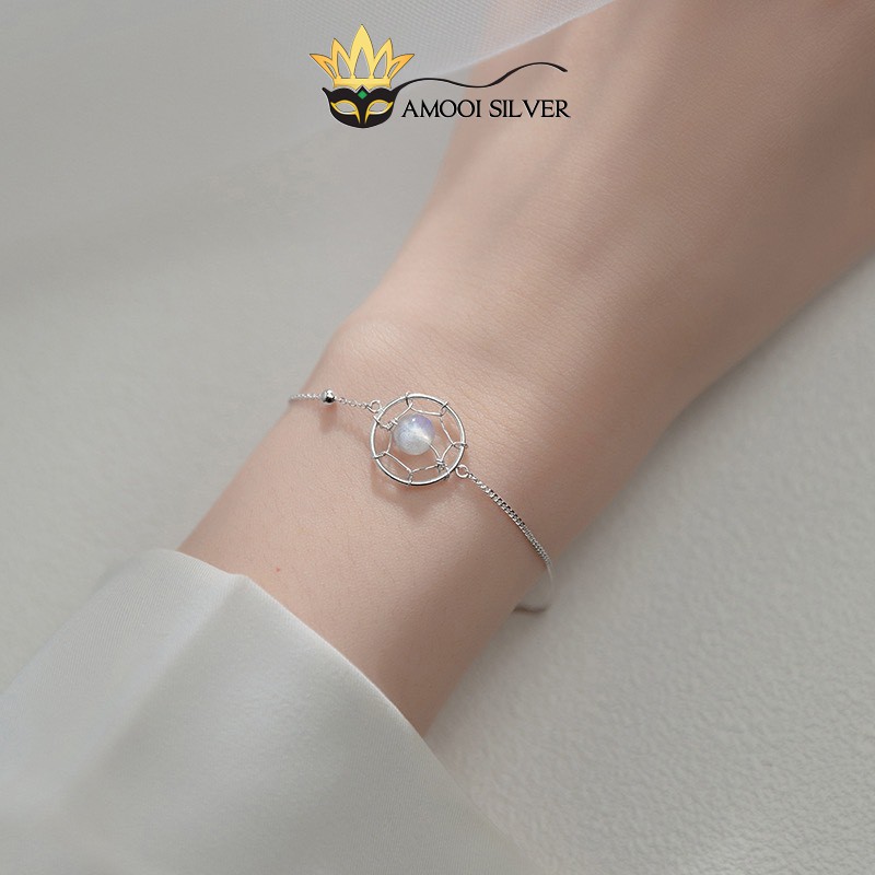 Lắc tay bạc S925 dream catcher lưới - Amooi Silver AT108