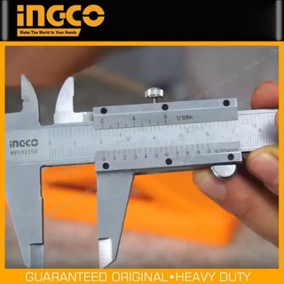 Thước kẹp cơ siêu chính xác INGCO thép Cr-V siêu cứng chống rỉ chuẩn xác tuyệt đối 150mm