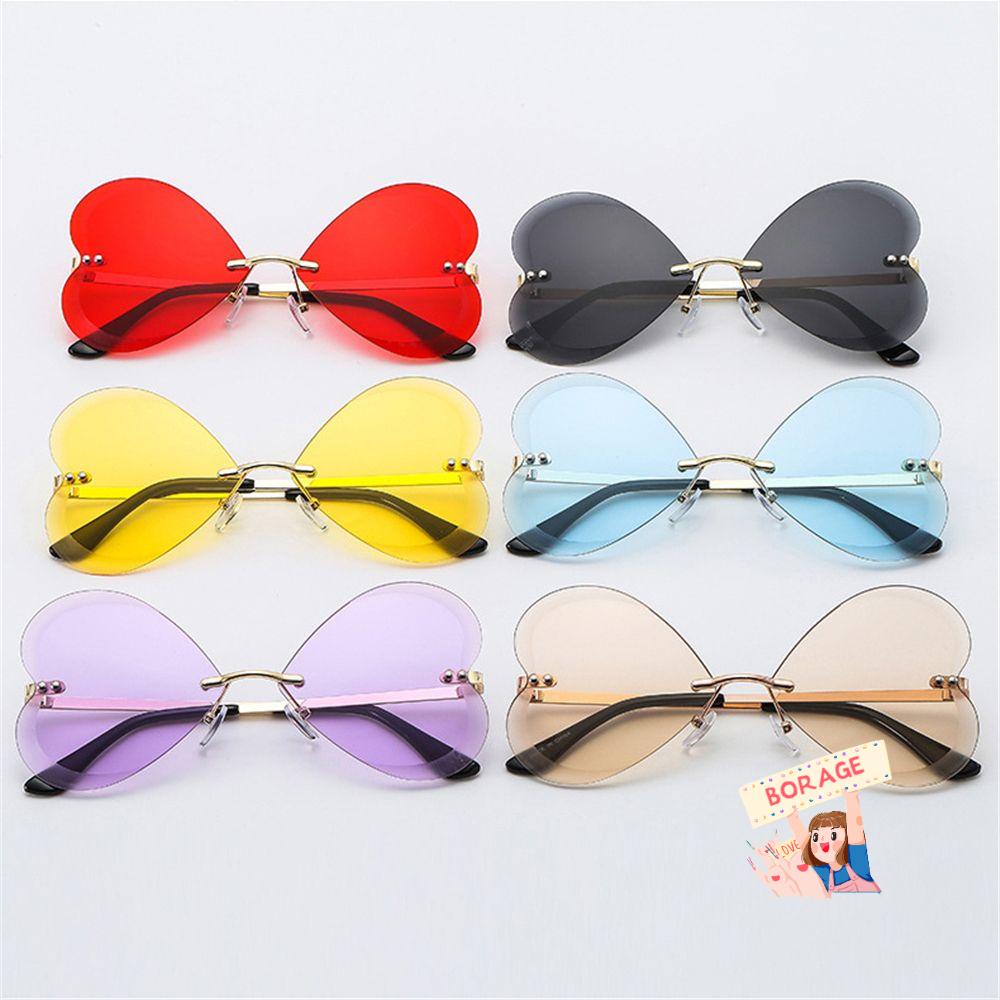 Kính Râm Nữ Chống Tia UV400 Hình Trái Tim