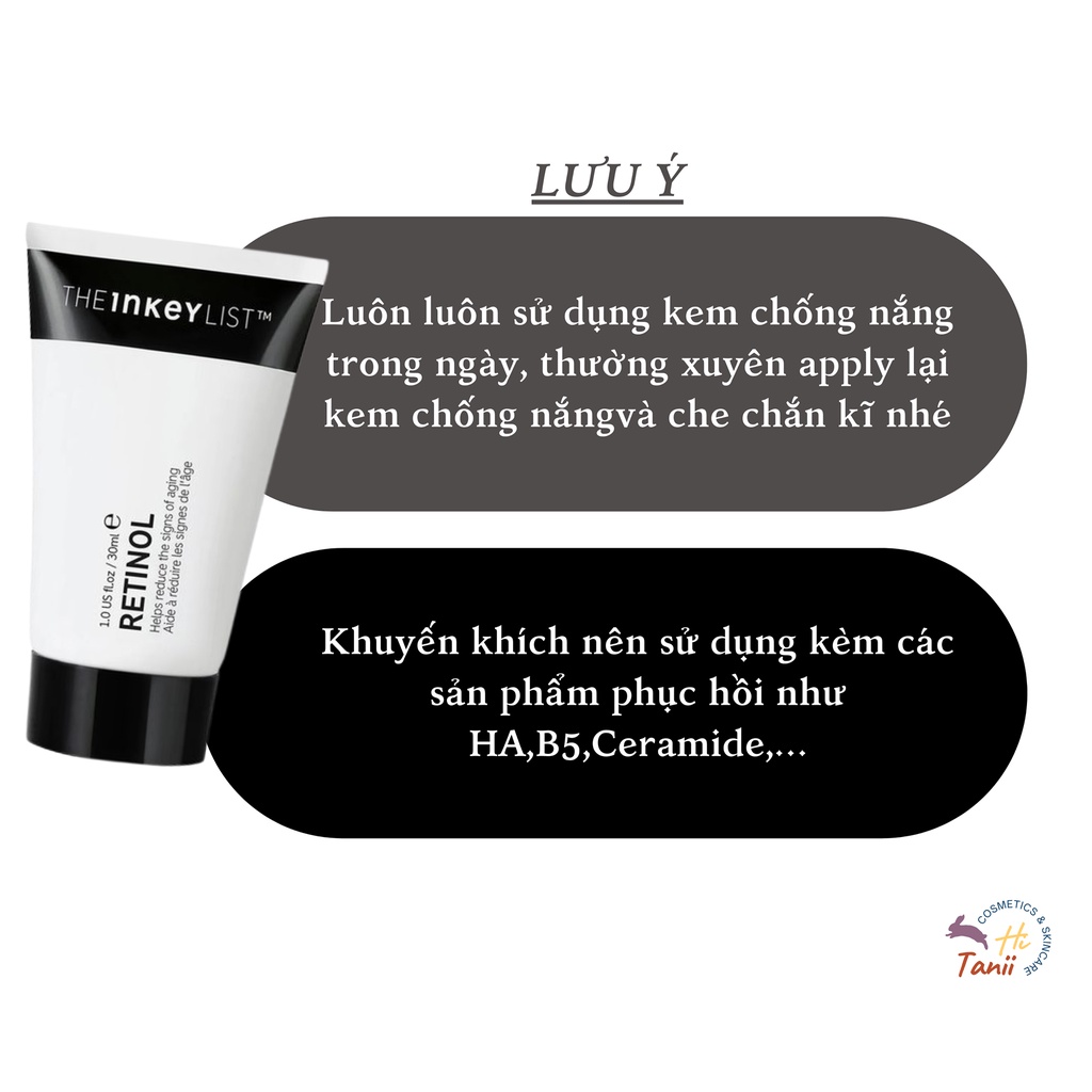 Serum chống lão hóa The INKEY List Retinol Serum 30ml