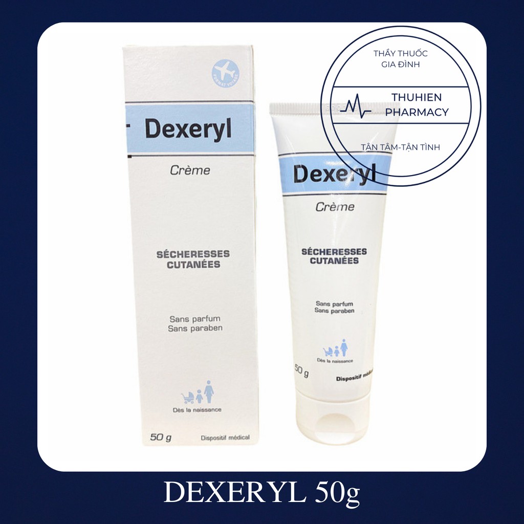 KEM DƯỠNG DA DEXERYL 50g - Chống nẻ, tràm, giúp da bé luôn mịn màng