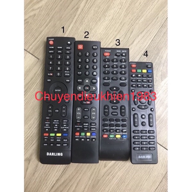 Remote điều khiển tivi Darling Smart