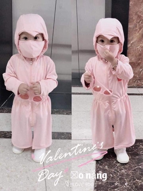 Áo chống nắng cho bé yêu