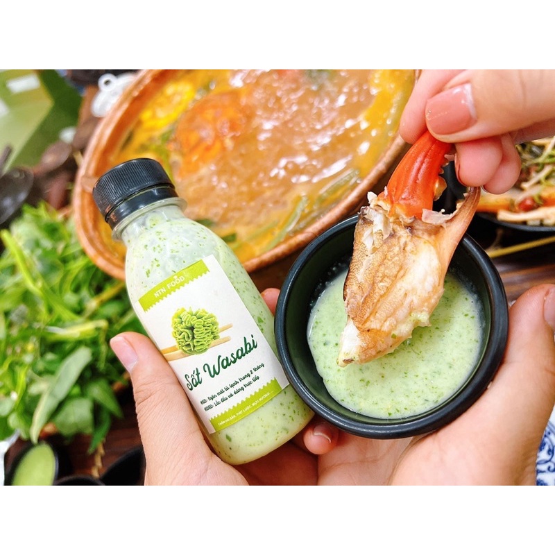 Sốt wasabi xanh chuyên chấm hải sản (chỉ giao hoẢ tốc)