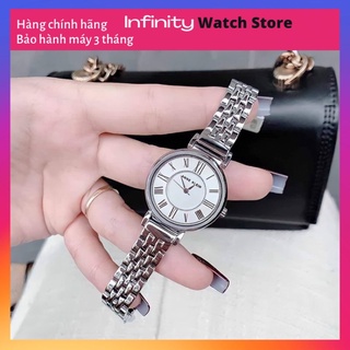 Đồng hồ nữ ANNE KLEIN model AK/2159SVSV dây kim loại dáng cổ điển