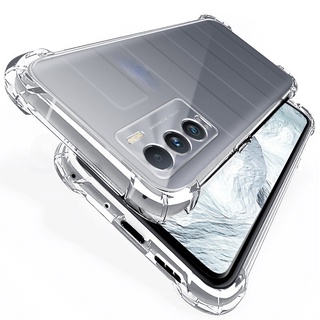 Sang Trọng Ốp Điện Thoại TPU Trong Suốt Chống Sốc Cho OPPO A15 A15S A16 A16K A16E A74 A76 A94 A96 A77 5G 4G