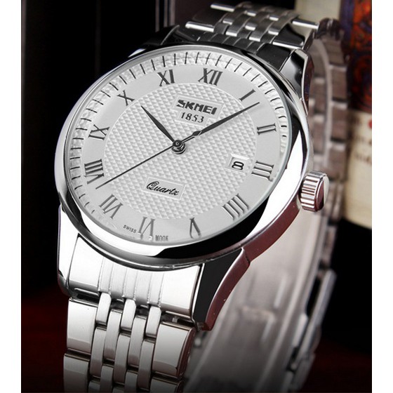 Đồng hồ nam dây thép không gỉ classic Skmei 9058 (3 màu)