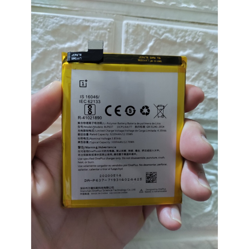 Pin điện thoại oneplus 5, miễn phí công thay pin oneplus 5 a5000 , thay pin oneplus 5t