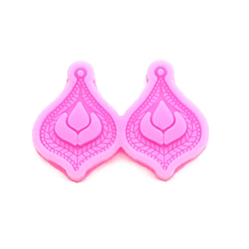 Khuôn Nhựa Làm Mặt Trang Sức Bông Tai DIY Cho Nữ