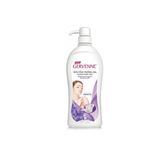 Sữa tắm trắng da Gervenne Purple Lily 900ml.
