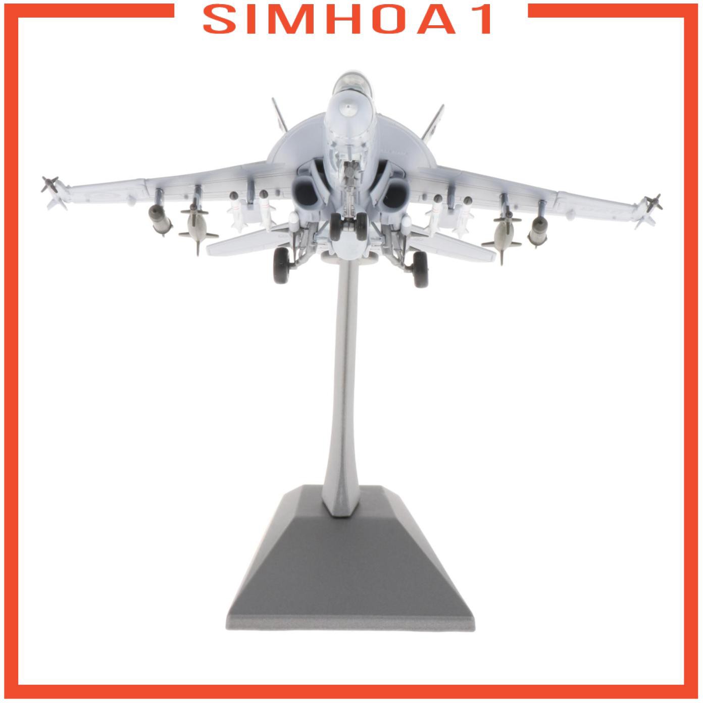 Mô Hình Máy Bay Chiến Đấu F / A-18 F18B Tỉ Lệ 1 / 100