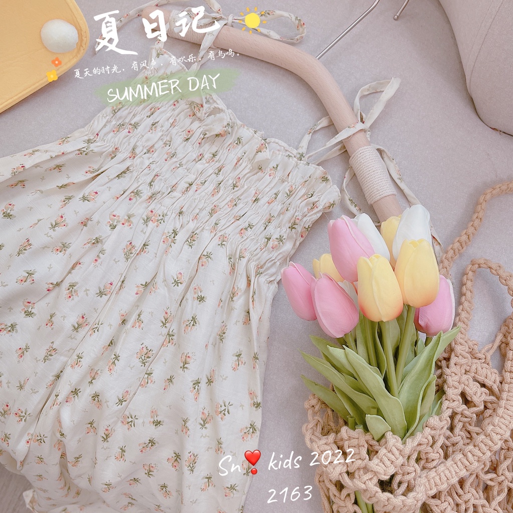 SALE SET JUM HOA NHÍ BÉ GÁI HAI DÂY XINH XẮN(JUM 2D)