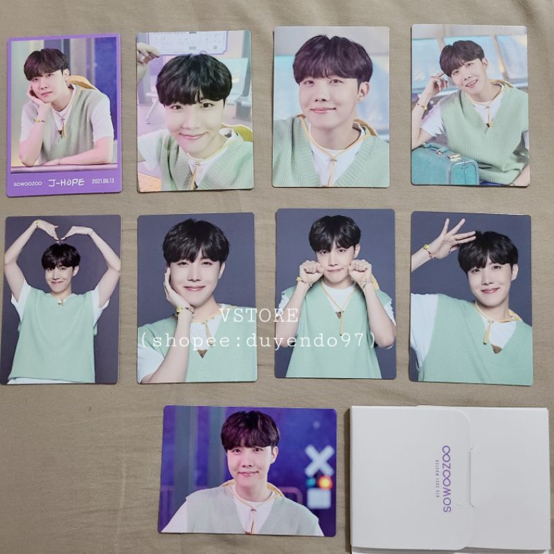 [OFFICIAL] BTS MINI PHOTOCARD SOWOOZOO | (9Chiếc /1 mem)