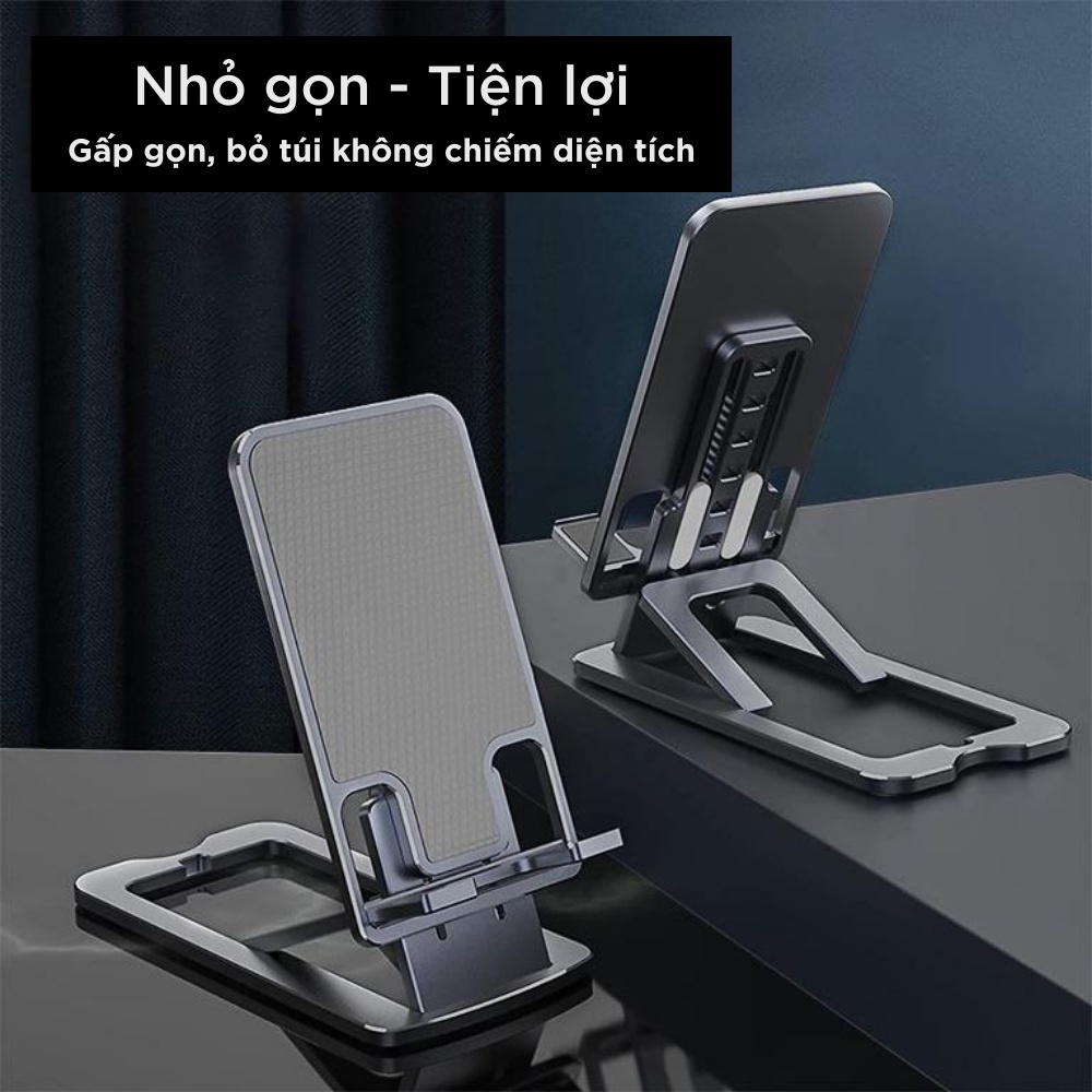 [Mã SKAMSALE0123 giảm 10% đơn 200k] Stand/ Giá Đỡ Nhôm IPHONE, IPAD Lucas Slender Siêu Mỏng Tăng Chỉnh 7 Nấc Độ Cao | BigBuy360 - bigbuy360.vn