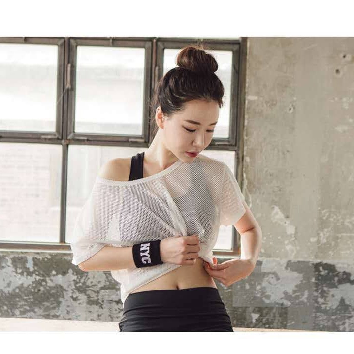 Áo lưới tập gym tập goya thể thao giá rẻ - Áo khoác lưới đi biển màu đen màu trắng đẹp #8