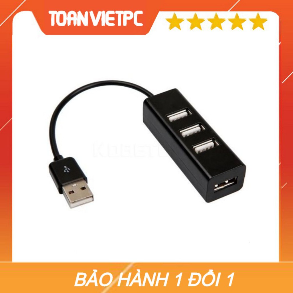 Bộ Chia usb 1 Ra 4 Dây Ngắn Nhỏ Gọn Tiện Dụng Cho Laptop, Hub ML202 Minglu