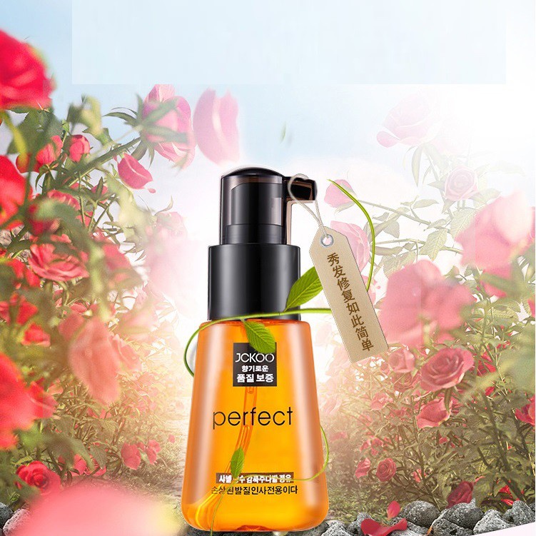 Tinh Dầu Dưỡng Tóc JCKOO Perfect Repair 70ml Serum Phục Hồi Tóc Uốn, Nhuộm, Tóc Hư Tổn Khô Xơ Giữ Nếp, Mượt Tóc N01