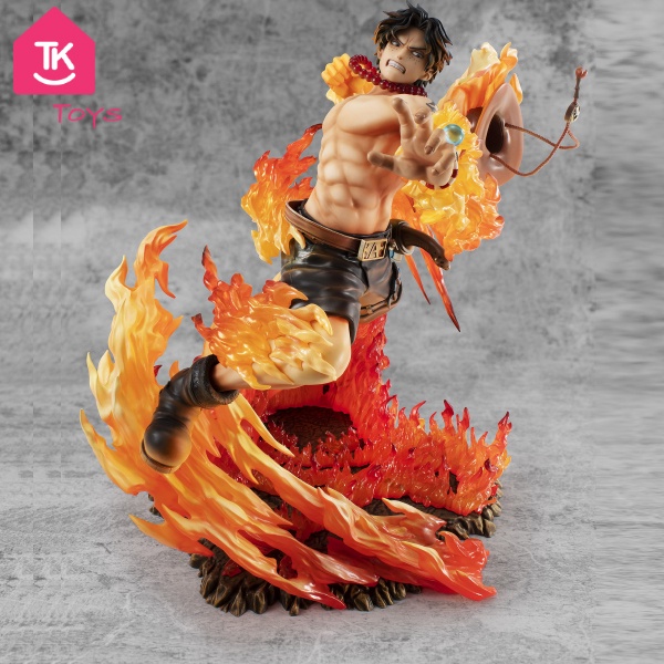 Mô Hình ACE Hỏa Quyền Kèm Hiệu Ứng Skill Cao 25cm - Figure Nhân Vật One Piece ACE Cao Cấp Đẹp Chi Tiết TOys