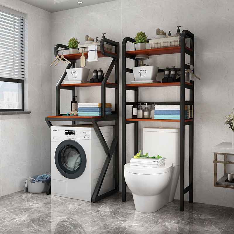 Giá để máy giặt con lăn mở ban công kịch trần có nắp lật, nhà vệ sinh bò, tắm, sinh, kệ trên | BigBuy360 - bigbuy360.vn