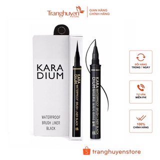Kẻ Mắt Dạ Karadium Waterproof Brush Liner Black