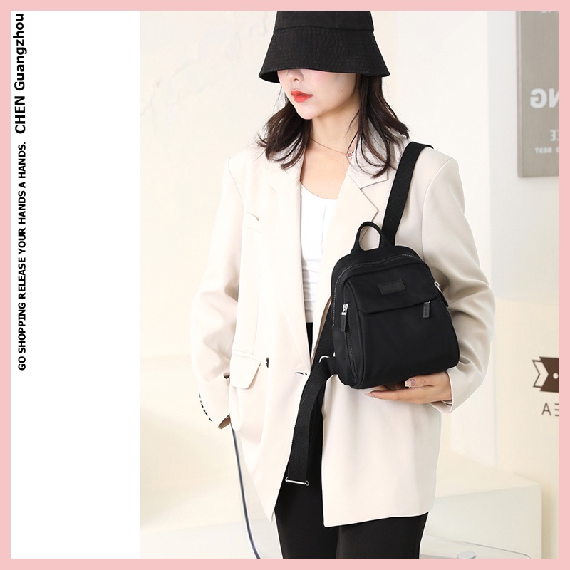Balo nữ mini CHEN balo thời trang nữ đi học đi chơi chất vải oxford mềm cao cấp BL27