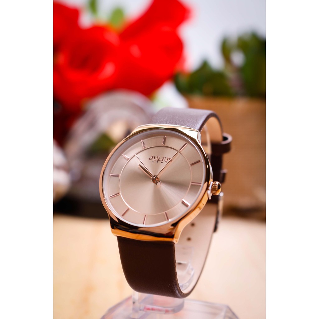 Đồng Hồ Nam JA-1156M Julius Hàn Quốc dây da