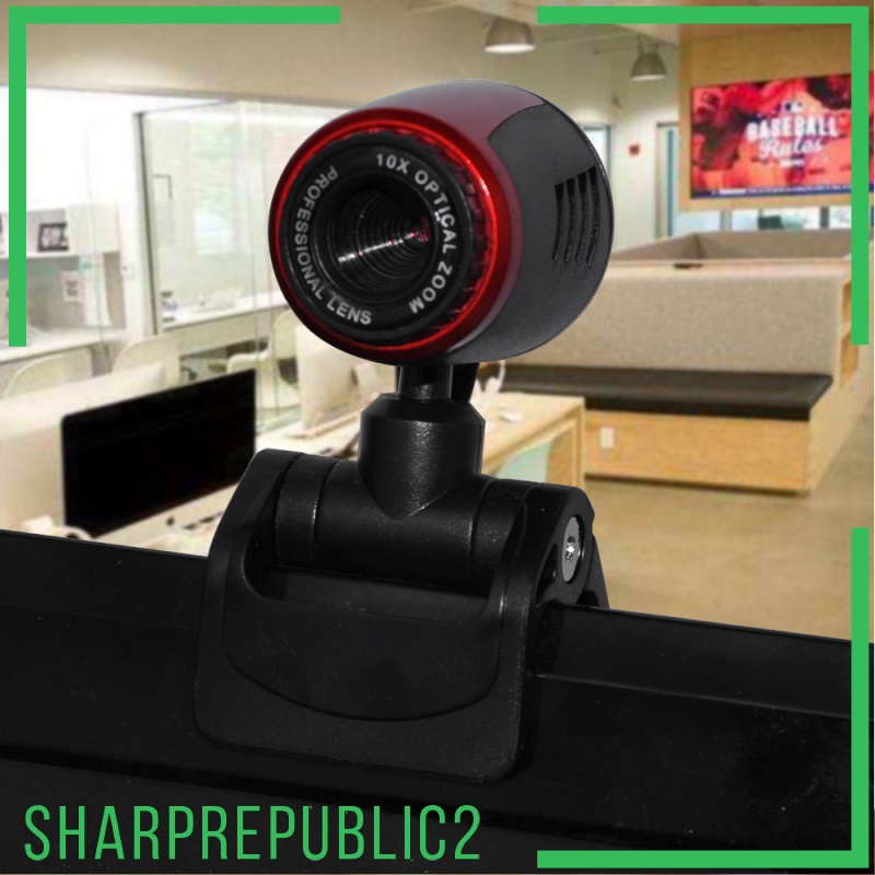 Webcam Sharprepublic2 Hd H2 Kèm Mic 30fps Cho Pc / Chơi Game | BigBuy360 - bigbuy360.vn