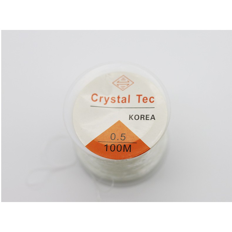 Cuộn dây cước trong suốt 100m dùng làm đồ trang sức thủ công