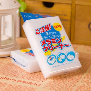 Miếng cọ rửa chén đa năng, miếng xốp trắng rửa chén bát, miếng cọ rửa chén xốp trắng