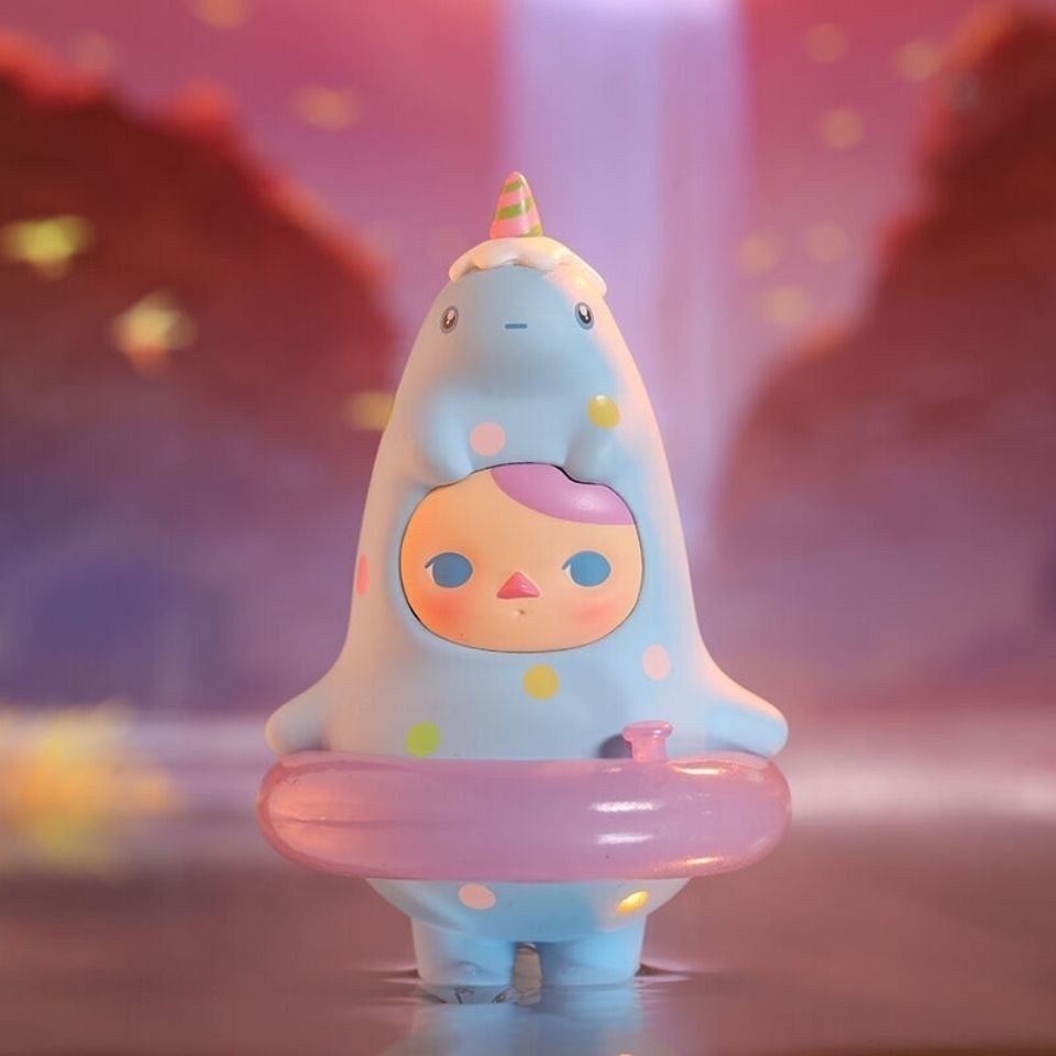 ❤sản phẩm chính thức❤ PUCKY Sê -ri ELF Monster Baby POPMART Hộp mù Quà tặng Con búp bê Người mẫu Đồ chơi