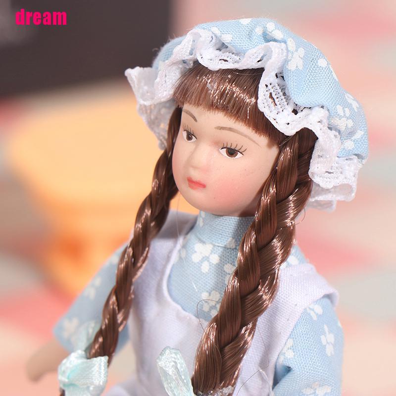 Mô Hình Búp Bê Bé Trai / Bé Gái Tỉ Lệ 1: 12 Dễ Thương Xinh Xắn