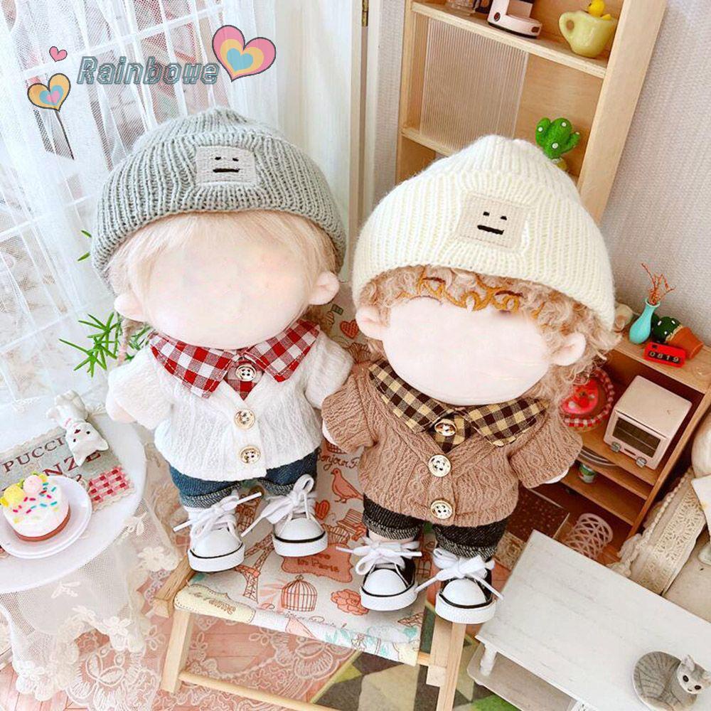 Áo Len Sọc Cầu Vồng Dành Cho Búp Bê 20cm