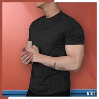 Áo phông nam cổ tròn H:.M