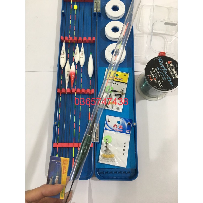 Combo hộp phao giá rẻ kèm phao điện đổi màu