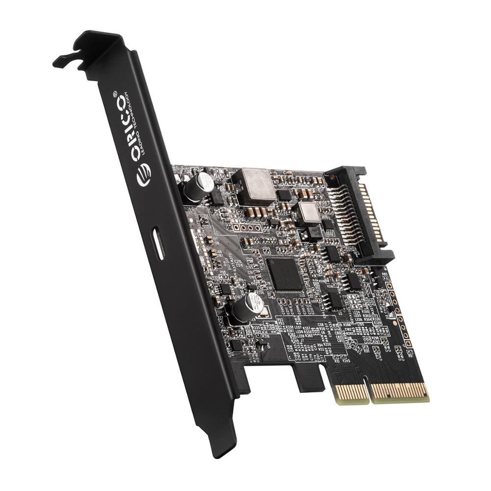 Card Mở Rộng Orico Pe20-1c Từ Giao Tiếp Pci-express Sang Cổng Usb 3.2 Dung Lượng 20gbps Cho Windows 8 / 10 / Linux