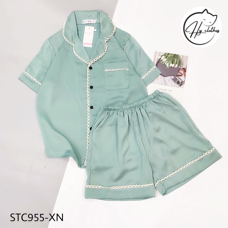 BỘ LỤA CỘC CỘC chất lụa dày dặn mềm mịn