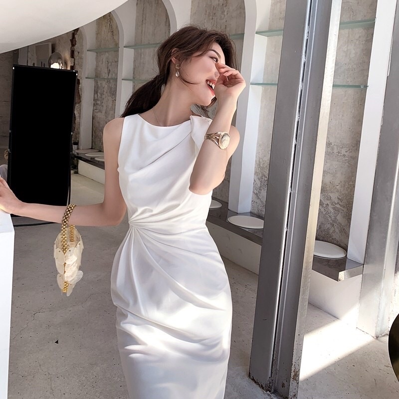 Đầm Trắng Thiết Kế Thanh Lịch MLXL