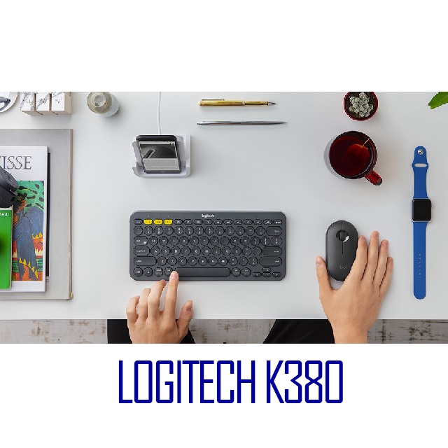 Bàn phím không dây Bluetooth Logitech k380 - Hàng chính hãng giá rẻ
