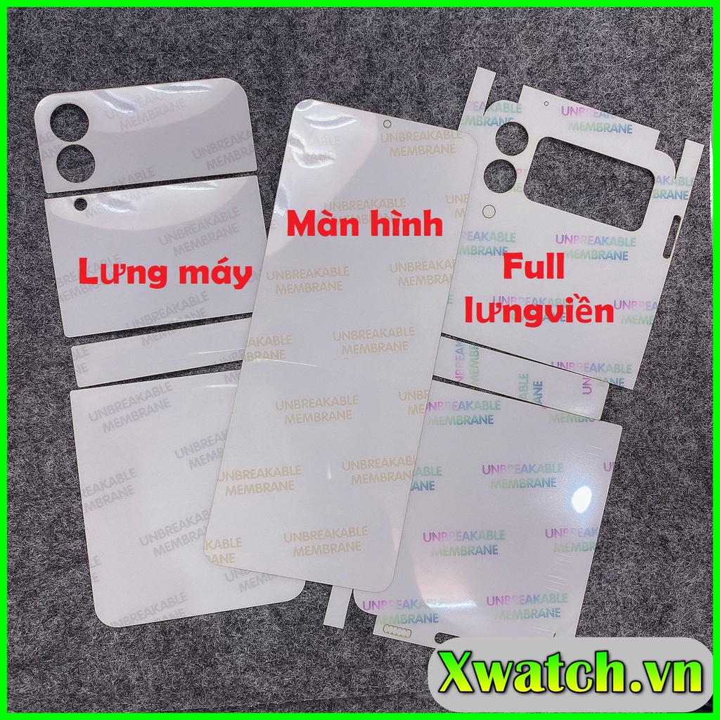 Miếng dán PPF Samsung Galazy Z Fold 4 / Z Flip 4 chống trầy xước