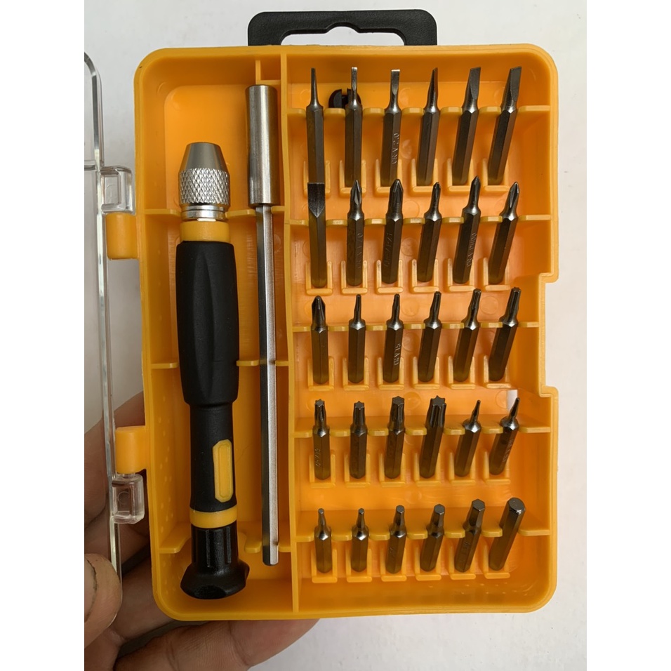 Bộ mũi vít Tolsen 32 chi tiết dùng cho vít đầu nhỏ