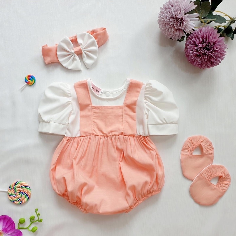 [MẪU MỚI] BODY GIẢ YẾM QUẢ HỒNG SIÊU XINH CHO BÉ