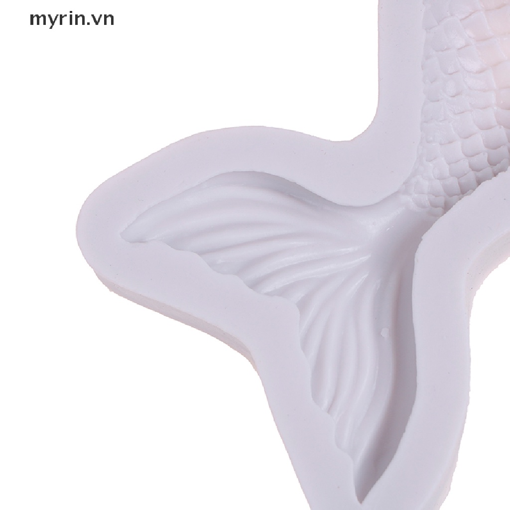 Khuôn silicone Làm Bánh Hình Đuôi Nàng Tiên Cá