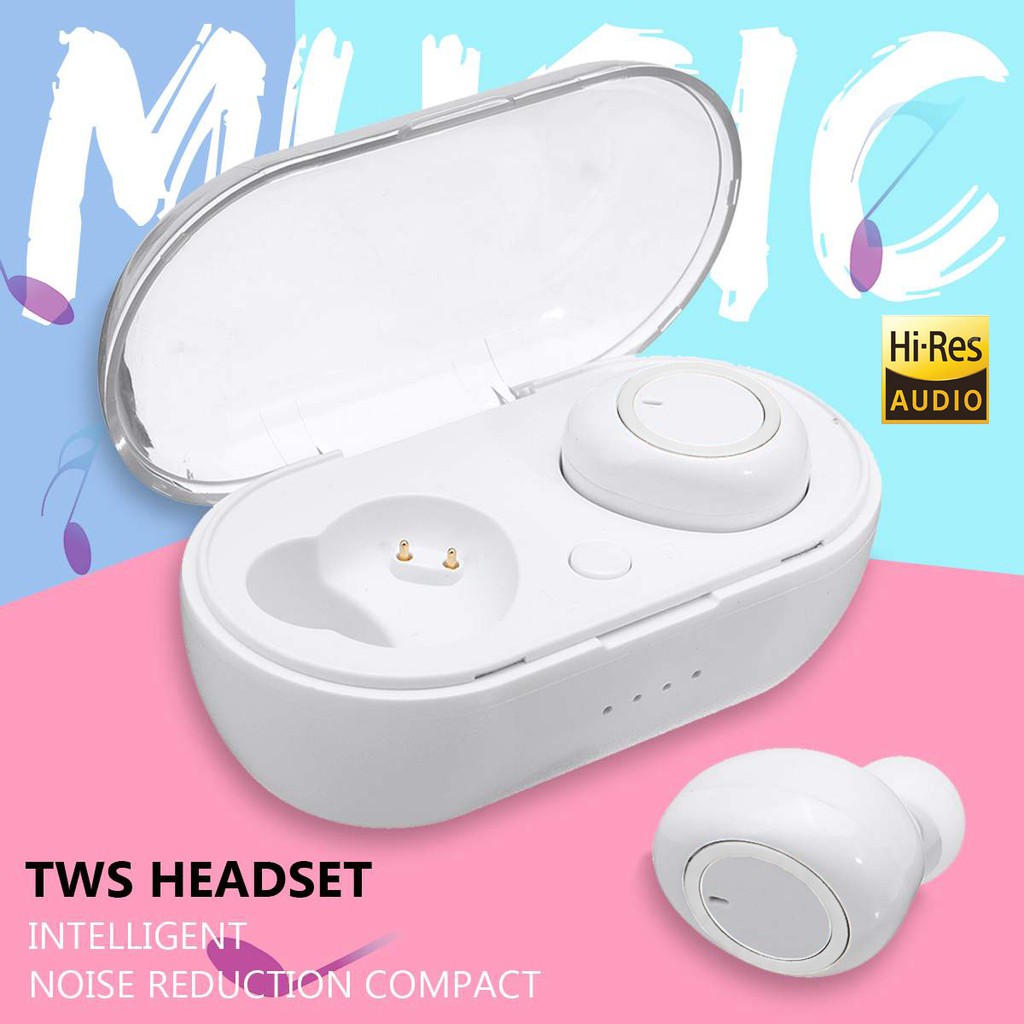 Tai Nghe Không Dây TWS Bluetooth 5.0 Âm Thanh HiFi Stereo 8D Có Màn Hình LED Hiển Thị Cảm Ứng