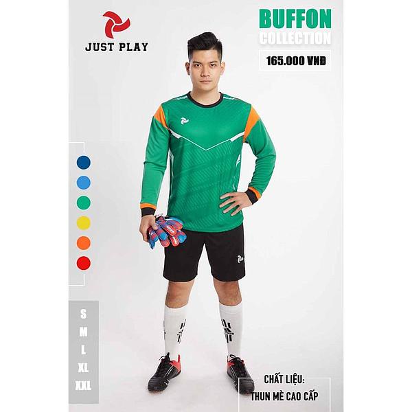 Quần áo thủ môn Buffon của Justplay - vải cao cấp,thấm hút mồ hôi -hàng phân phối chính hãng